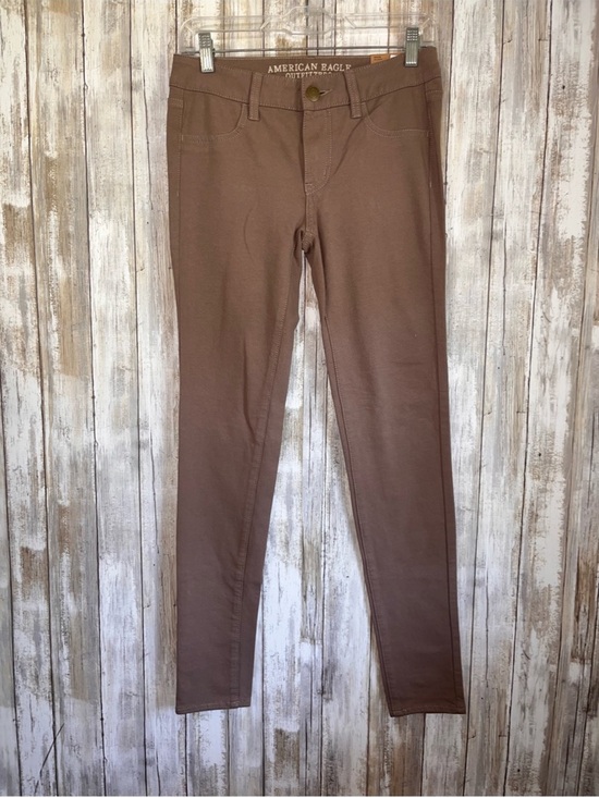 American Eagle Outfitters Denim - American Eagle Jegging Jeans Size 4 Brown Super Stretch Jegging NWT